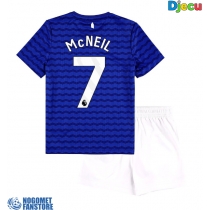 Everton Dwight McNeil #7 Domaci Dres za djecu 2025-26 Kratak Rukav (+ Kratke hlače)